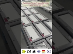 বিপজ্জনক পরিবেশের জন্য অনুমোদিত ATEX EAC বিস্ফোরণ প্রতিরোধী সাইন লাইট 180mins জরুরী