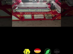 T8 লাইনার অ্যান্টি-কোরোশন স্টেইনলেস স্টিল জিআরপি এক্সপ্লোশন প্রুফ ফ্লুরোসেন্ট ল্যাম্প সিঙ্গেল টিউব