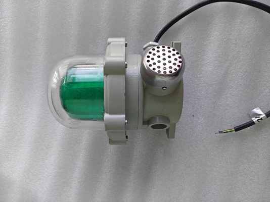 বিস্ফোরণ প্রতিরোধক এলার্ম বাধা আলো 120-180dB IP66 Ex Mark II 2 G/2 D