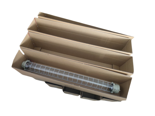 WF2 Ex db eb tb 36W সহ কঠোর গ্লাস বিস্ফোরণ প্রতিরোধী LED লিনিয়ার লাইট ফিক্সচার