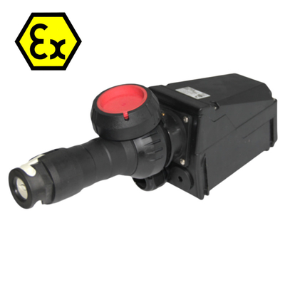 ATEX বিস্ফোরক প্রমাণ প্লাগ এবং সকেট ১৬এ ৩২এ ৬৩এ ৩ পিন তেল ও গ্যাস এবং রাসায়নিক প্রক্রিয়াকরণের জন্য