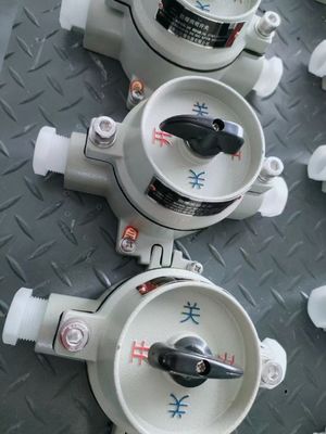 সিএনইএক্স সার্টিফাইড এক্সপ্লোশন প্রুফ রোটারি সেলেক্টর সুইচ।