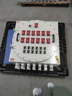 ক্রাউন এক্সট্রা লাইটিং ATEX সার্টিফাইড 110/220/380/460V এক্স-প্রুফ জংশন বক্স রাসায়নিক প্রক্রিয়াকরণ উদ্ভিদের জন্য উপযুক্ত