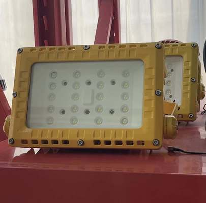 জোন ২১ বিস্ফোরণ প্রতিরোধী এলইডি প্যানেল লাইট ∙ বিপজ্জনক এলাকার জন্য কঠোর গ্লাস সহ অগ্নিরোধী জরুরী আলো