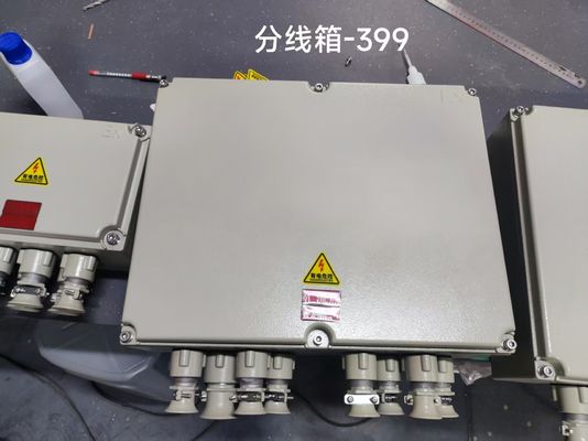 কার্বন বিস্ফোরণ প্রমাণ গোলাকার জংশন বক্স ৪" ১" – IIB IIC ক্লাস WF2 বিপদজনক তেল ও গ্যাস এলাকার জন্য