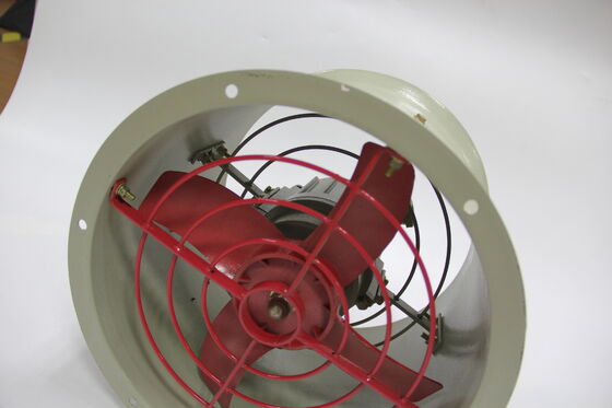 উচ্চ দক্ষতা আইপি 66 ডাব্লুএফআই অ্যালুমিনিয়াম অ্যালোয় লোভার্স বিস্ফোরণ-প্রমাণ এসি / ডিসি ছাদ নিষ্কাশন অক্ষীয় প্রবাহ ফ্যান ATEX