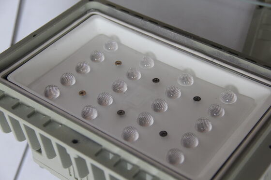 ATEX IECEx জোন 1 & 2 অনুমোদিত 50-240W বিপজ্জনক-অবস্থান LED বন্যা আলো, IP66, 140lm/W, 5 বছরের গ্যারান্টি