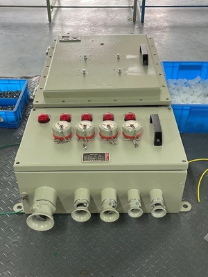 IP54/IP65/IP66 সুরক্ষা স্তর বহিরঙ্গন বিপজ্জনক এলাকার জন্য অগ্নিরোধী নিয়ন্ত্রণ প্যানেল