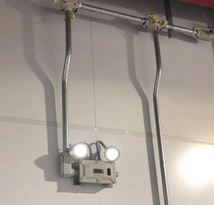 ওয়াল মাউন্ট 220v ডাবল হেড 90 মিনিট জরুরী সময় 20 * 3w বিস্ফোরণ প্রুফ LED জরুরী আগুনের আলো