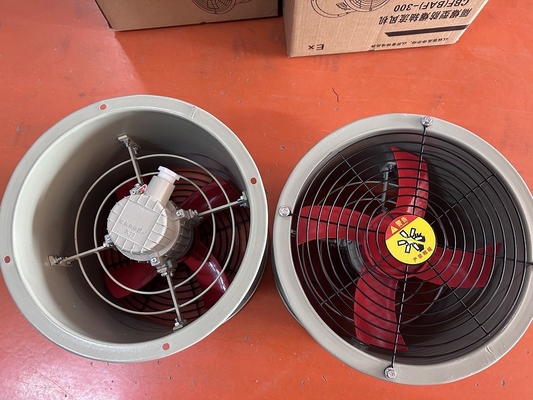 শিল্প 1450r/m বিস্ফোরণ প্রতিরোধী নিষ্কাশন 300mm ব্যাসাকার ফ্যান নিরাপদ এবং বিপজ্জনক এলাকার জন্য উচ্চ কার্যকারিতা বায়ুচলাচল