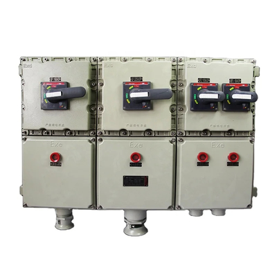 বিপজ্জনক স্থানের জন্য IP54/IP65/IP66 সুরক্ষা সহ বিস্ফোরণ প্রতিরোধী অগ্নিরোধী নিয়ন্ত্রণ প্যানেল