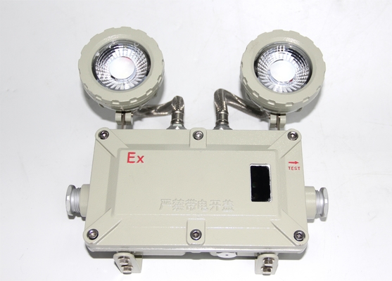 জোন ২১ ফ্লেমপ্রুফ জরুরী আলো CRI Ra 80 এবং 120° রেম অ্যাঙ্গেল সহ