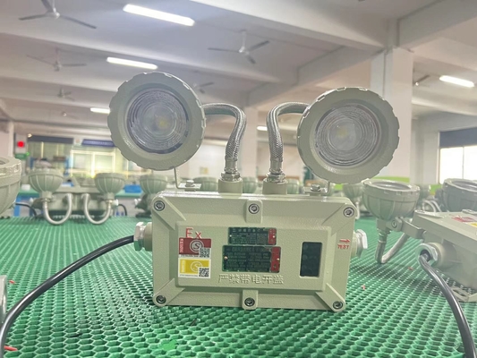 ২x3W অগ্নি-প্রতিরোধী LED জরুরি আলো – ৯০lm/W, বিপদজনক এলাকার জন্য IP66 রেটিং