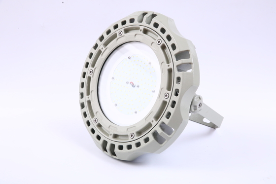 50W 100W 200W LED বিস্ফোরণ প্রতিরোধী উচ্চ বে লাইট IP66 Ex nR eb সঙ্গে পাঁচ বছর ওয়ারেন্টি