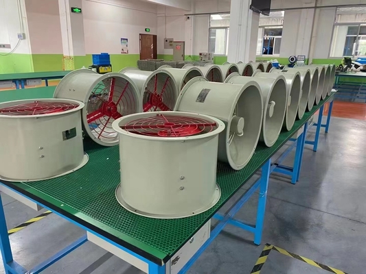 370W বিস্ফোরণ সুরক্ষিত বায়ুচলাচল সিস্টেম আইপি 54 রেটিং সহ এটেক্স সার্টিফাইড এয়ার সার্কুলেটর