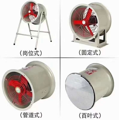শিল্প 1450r/m বিস্ফোরণ প্রতিরোধী নিষ্কাশন 300mm ব্যাসাকার ফ্যান নিরাপদ এবং বিপজ্জনক এলাকার জন্য উচ্চ কার্যকারিতা বায়ুচলাচল