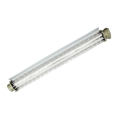 স্টেইনলেস স্টীল এক্সপোজড ফাস্টেনার 1200mm 50/60Hz এক্স-প্রুফ ফ্লুরোসেন্ট লাইট ফিক্সচার L700*W700*H90 গ্যাস পাইপলাইন জন্য