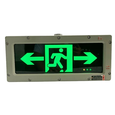 উচ্চ আলো আউটপুট ক্লাস 1 Div 2 জরুরী আলো 3 W Ex-proof Exit Sign for Hazardous Environments