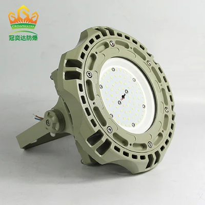150W এলইডি বিস্ফোরণ প্রতিরোধী বে ল্যাম্প আইপি 66 নিয়মিত আলো এবং দীর্ঘ জীবনকাল সহ