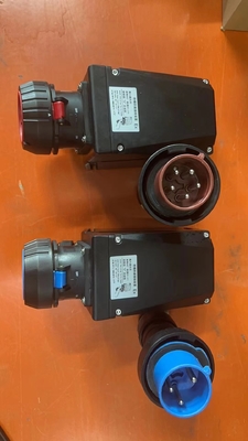 বিস্ফোরণ প্রতিরোধী IP65 220/380VAC প্লাগ এবং সকেট বিপজ্জনক এলাকার জন্য দীর্ঘস্থায়ী জারা প্রতিরোধের সাথে