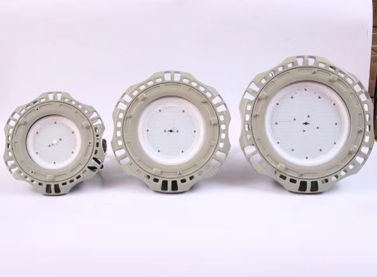 অ্যালুমিনিয়াম খাদ 135 Lm/w এবং AC100~277V বিস্ফোরণ প্রতিরোধী LED উচ্চ বে লাইট শিল্প এবং পেট্রোকেমিক্যাল এলাকায় জন্য