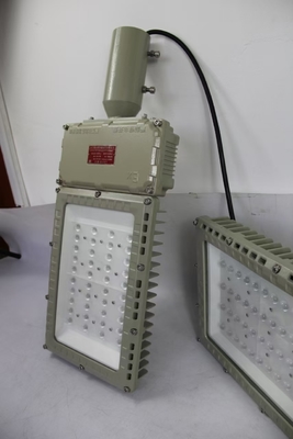 100W 130lm/W বিস্ফোরণ প্রতিরোধী বন্যার আলো বহিরঙ্গন জলরোধী উচ্চ অনমনীয়তা বড় আকারের অপারেশন কাজের আলো