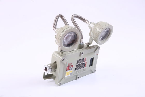 জোন ১ এর বিস্ফোরণ প্রতিরোধী জরুরী প্রস্থান লাইট Ex Db Eb IIC T6 Gb/Ex Tb IIIC T80C Db এবং টেকসই নির্মাণ