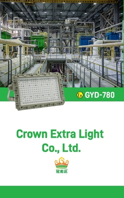 ATEX IECEx RoHS CNEX 150W বিস্ফোরণ-প্রমাণ LED লাইট ফর ইন্ডাস্ট্রিয়াল লাইটিং 5 বছরের ওয়ারেন্টি