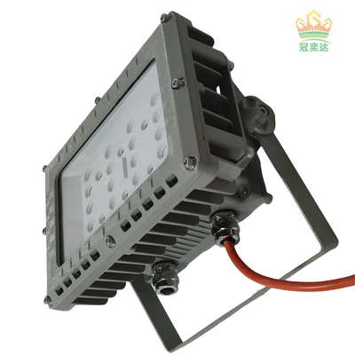 ATEX IECEx RoHS ISO9001 50W বিস্ফোরণ প্রতিরোধী এলইডি প্লাবন আলো বিপজ্জনক বর্জ্য স্থাপনার জন্য