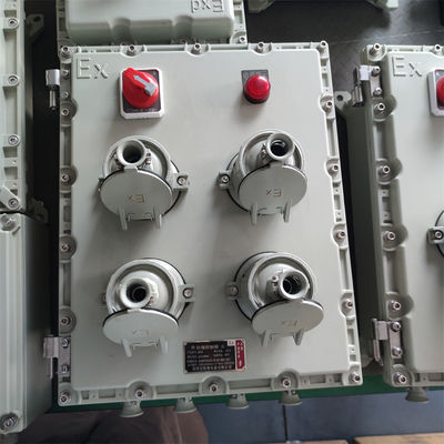 সার্টিফাইড ATEX CNEX CXM সিরিজ এক্স ডি ই আইআইসি ফ্লেমপ্রুফ লাইটিং ডিস্ট্রিবিউশন বক্স IP66 সুরক্ষা টেকসই অ্যালুমিনিয়াম হাউজিং বিপদজনক অঞ্চলের জন্য