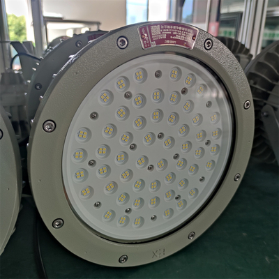 150W ATEX Div 1 ফ্লেমপ্রুফ এক্সপ্লোশনপ্রুফ এলইডি হাই বে লাইট 180lm/w, ডাব্লুএফ 2 সামুদ্রিক এবং শোধনাগার ব্যবহারের জন্য