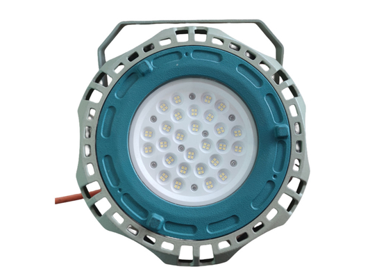 150W ATEX Div 1 ফ্লেমপ্রুফ এক্সপ্লোশনপ্রুফ এলইডি হাই বে লাইট 180lm/w, ডাব্লুএফ 2 সামুদ্রিক এবং শোধনাগার ব্যবহারের জন্য