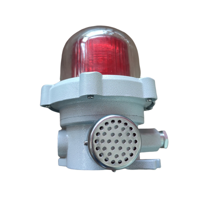 ATEX 120db IP65 বিস্ফোরণ প্রমাণ অ্যালার্ম লাইট 5w 10W জলরোধী ফায়ার হ্যাজার্ডাস স্থানে