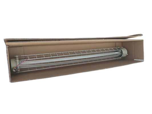 WF2 Ex db eb tb 36W সহ কঠোর গ্লাস বিস্ফোরণ প্রতিরোধী LED লিনিয়ার লাইট ফিক্সচার
