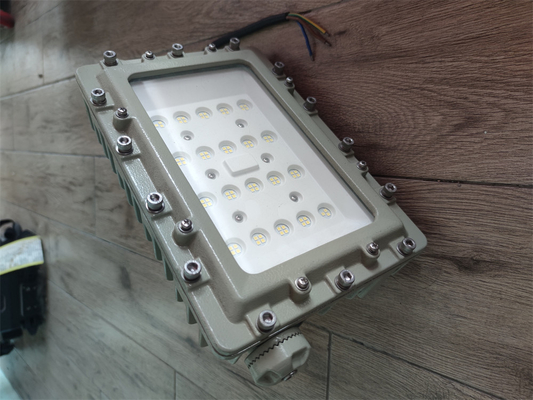 CRI 80 100W বিস্ফোরণ-প্রমাণ LED ল্যাম্প শিল্প গ্রেড জলরোধী অ্যালুমিনিয়াম খাদ বন্যা আলো