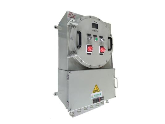 বিপদজনক তেল গ্যাস এলাকার জন্য ATEX CNEX IP66 ফ্লেমপ্রুফ এক্সপ্রুফ কন্ট্রোল প্যানেল AC110-460V