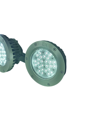 ডিভ 1 ATEX অনুমোদিত এক্সপ্রুফ ফ্লেমপ্রুফ LED বে লাইট WF2 ডিগ্রি 150Watt 180lm/w সহ