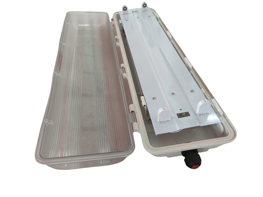 2x36 বিস্ফোরণ-প্রমাণ টিউব লাইট – IP65, ABS হাউজিং, 115Lm/W, বিপদজনক এলাকার আলো