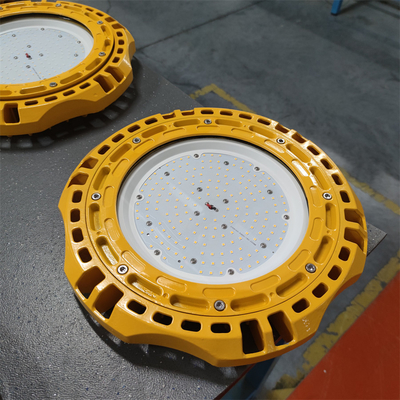 160lm/w বিস্ফোরণ প্রতিরোধী LED উচ্চ বে হালকা কাস্টমাইজযোগ্য জোন 1 জোন 2 বিপজ্জনক অবস্থানের জন্য আলো