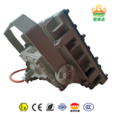 এক্সপ্রুফ LED ফ্লাড লাইট ATEX IECEx IP66 MEANWELL ড্রাইভার CREE মণু কাস্টমাইজযোগ্য রঙ বিস্ফোরণ 90-295V 200Watt 170lm/w