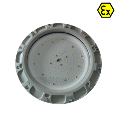 বিস্ফোরণ-প্রমাণ LED আলোকসজ্জা ATEX IEC রেটযুক্ত 185lm/w শক্তি দক্ষতা IP66 WF2 জোন 1 তেল গ্যাস শিল্প আলো জন্য
