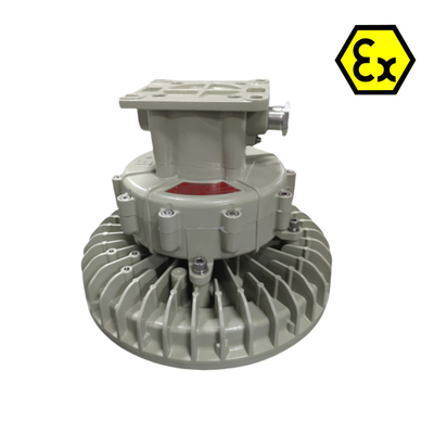 বিস্ফোরণ-প্রমাণ LED আলোকসজ্জা ATEX IEC রেটযুক্ত 185lm/w শক্তি দক্ষতা IP66 WF2 জোন 1 তেল গ্যাস শিল্প আলো জন্য