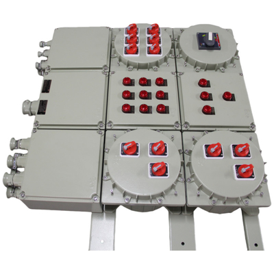 Exd e বিস্ফোরণ সুরক্ষিত নিয়ন্ত্রণ স্টেশন ATEX IP66 সামুদ্রিক গ্রেড অ্যালুমিনিয়াম বিপজ্জনক এলাকার জন্য কাস্টম নির্মিত 225A