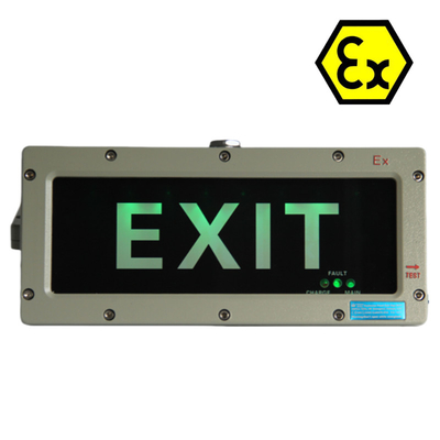 ATEX 3 ওয়াট বিস্ফোরণ প্রতিরোধী এক্সটেনশন লাইট 180 মিনিট জরুরী সময়