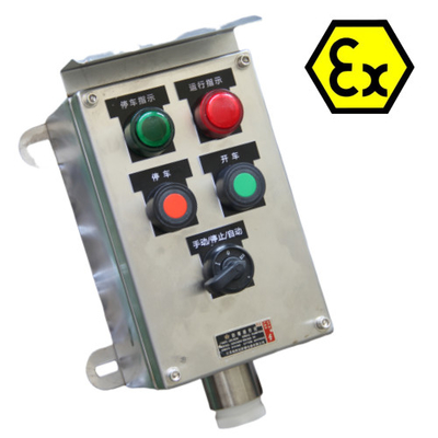 2mm Ex D E IIC T6 IP66 WF2 ফ্লেমপ্রুফ ডিস্ট্রিবিউশন প্যানেল কন্ট্রোল বোর্ড