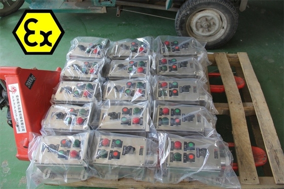 2mm Ex D E IIC T6 IP66 WF2 ফ্লেমপ্রুফ ডিস্ট্রিবিউশন প্যানেল কন্ট্রোল বোর্ড