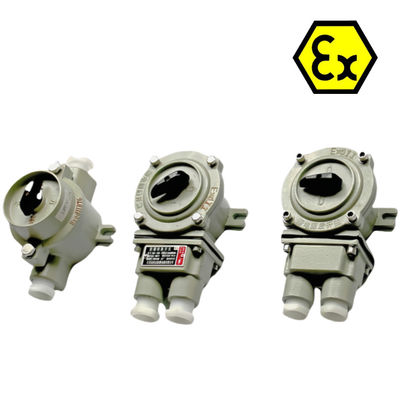 সামুদ্রিক গ্রেড অ্যালুমিনিয়াম বিস্ফোরণ-প্রমাণ সুইচ 10A বর্তমান 50/60HZ ভোল্টেজ শিল্প অ্যাপ্লিকেশন জন্য