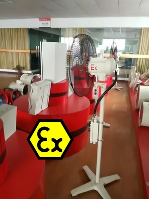 24 ইঞ্চি বিস্ফোরণ প্রতিরোধী বায়ুচলাচল ফ্যান CFM 2000-10800m3/H
