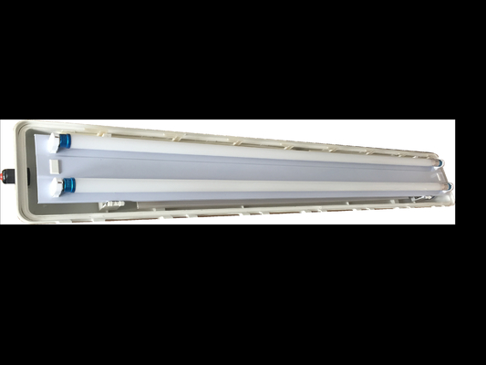 ATEX 2x18w 2x36w EX প্রুফ LED লিনিয়ার লাইট ওয়াটারপ্রুফ T8 টিউব লাইটিং ফিক্সচার