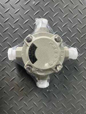 IP65 WF1 বিস্ফোরণ প্রমাণ বৈদ্যুতিক সংযোগ বাক্স ডাই কাস্টিং অ্যালুমিনিয়াম IP65 2 3 এন্ট্রি হরাইজন